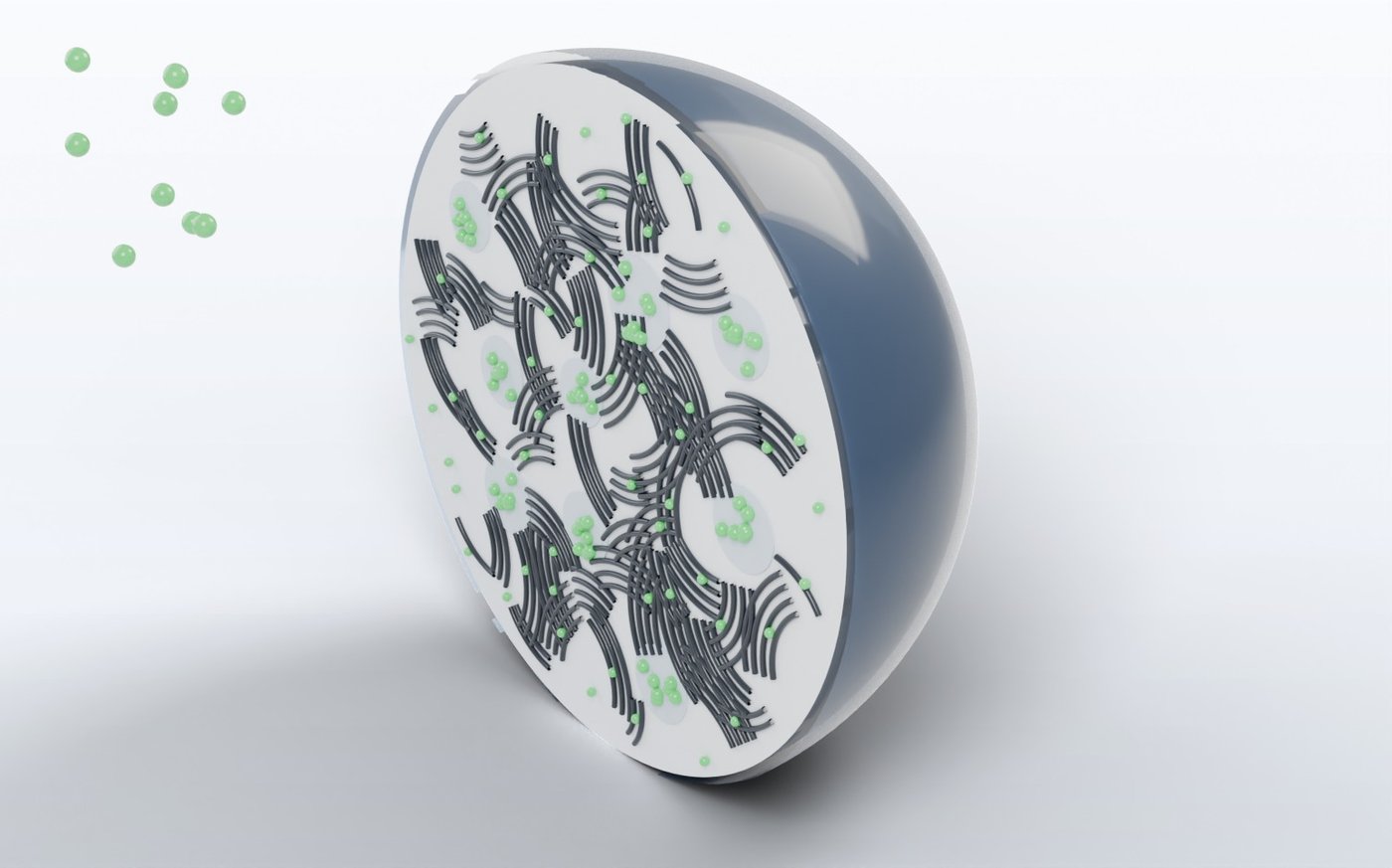 Half-cut spherical hard-carbon particle: curved graphene layers and closed pores storing Na